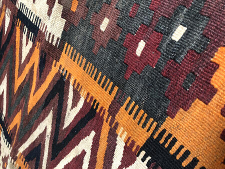 kilim afghan / 12437 | WOVEN